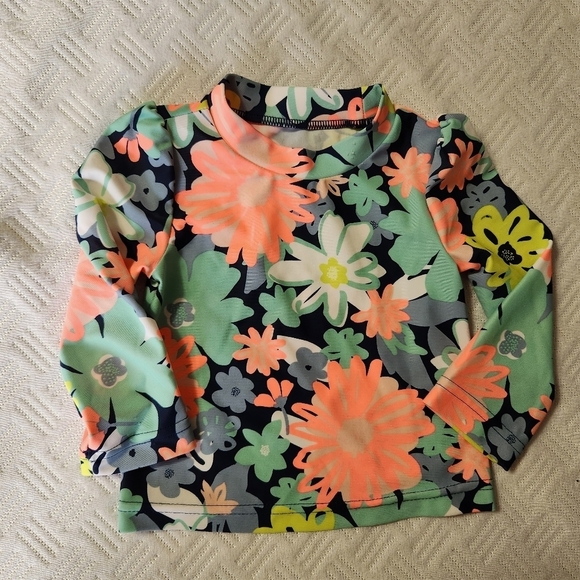 Girls Carter's 2 piece swimsuit swimsuit‎ size 9 months - Picture 2 of 9